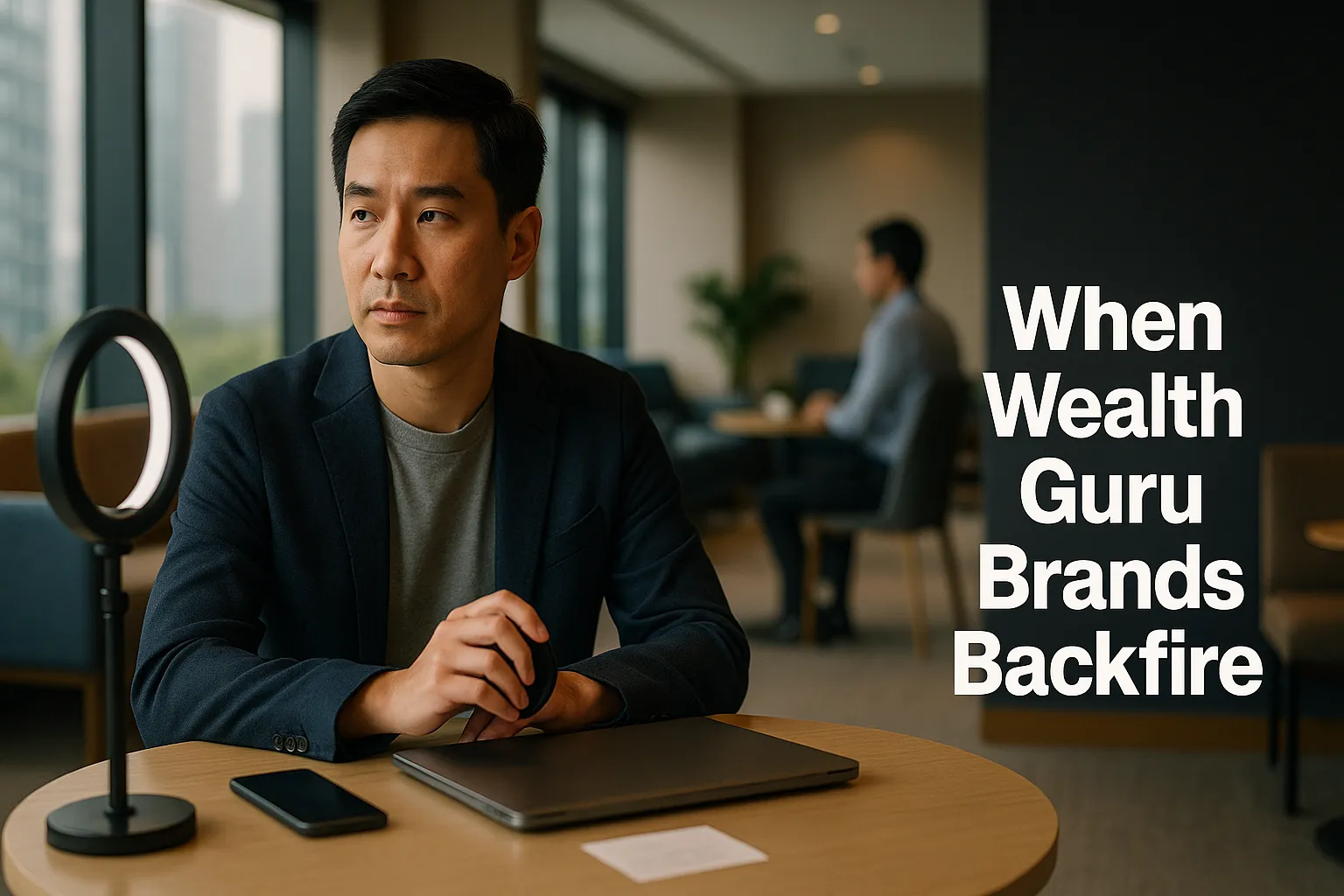 How do you build a “wealth guru” brand in Singapore without turning marketing into an unmanageable business risk?